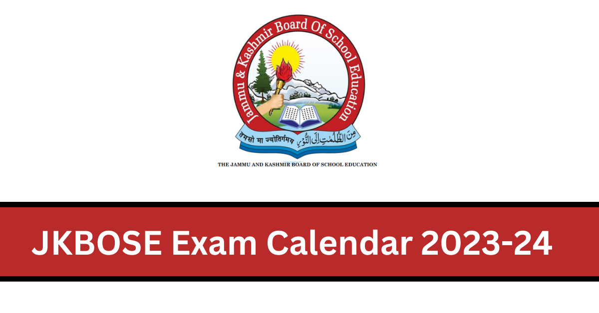 JKBOSE Exam Calendar