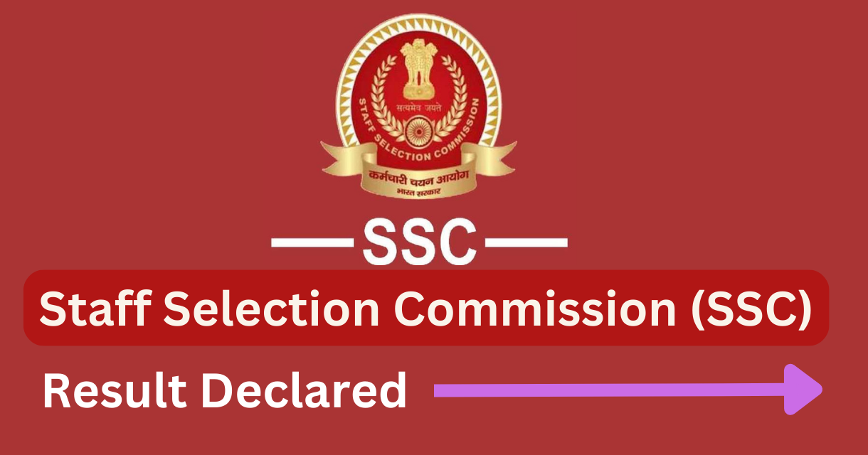 STAFF SELECTION COMMISSION RESULT 2024
